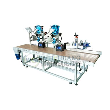 蓄電池多面貼標(biāo)機(jī)-三標(biāo)頭